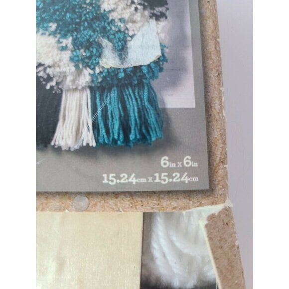 BUCILLA RyaTie Fiber Art Starter Complete Kit Blue - Picture 4 of 6